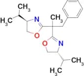 (4R,4’R)-2,2′-(1-PHENYLPROPANE-2,2-DIYL)BIS(4-ISOPROPYL-4,5-DIHYDROOXAZOLE)