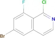6-BROMO-1-CHLORO-8-FLUOROISOQUINOLINE