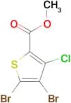 METHYL 4,5-DIBROMO-3-CHLOROTHIOPHENE-2-CARBOXYLATE