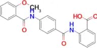 2-((4-[(2-METHOXYBENZOYL)AMINO]BENZOYL)AMINO)BENZOIC ACID
