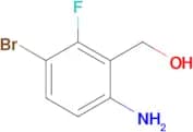 (6-AMINO-3-BROMO-2-FLUOROPHENYL)METHANOL