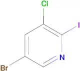5-BROMO-3-CHLORO-2-IODOPYRIDINE