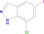 7-CHLORO-5-IODO (1H)INDAZOLE