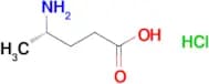 (4S)-4-AMINOPENTANOIC ACID HCL
