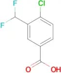 4-CHLORO-3-(DIFLUOROMETHYL)BENZOIC ACID