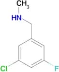 1-(3-CHLORO-5-FLUOROPHENYL)-N-METHYLMETHANAMINE