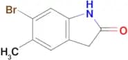 6-BROMO-5-METHYL-2,3-DIHYDRO-1H-INDOL-2-ONE