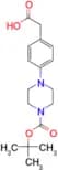 2-(4-(4-(TERT-BUTOXYCARBONYL)PIPERAZIN-1-YL)PHENYL)ACETIC ACID