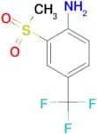2-(METHYLSULFONYL)-4-(TRIFLUOROMETHYL)ANILINE
