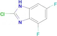2-CHLORO-4,6-DIFLUORO-1H-1,3-BENZODIAZOLE