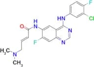 (E)-N-(4-((3-CHLORO-4-FLUOROPHENYL)AMINO)-7-FLUOROQUINAZOLIN-6-YL)-4-(DIMETHYLAMINO)BUT-2-ENAMIDE