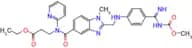 ETHYL 3-(2-(((4-(N-(METHOXYCARBONYL)CARBAMIMIDOYL)PHENYL)AMINO)METHYL)-1-METHYL-N-(PYRIDIN-2-YL)-1…