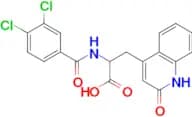 2-(3,4-DICHLOROBENZAMIDO)-3-(2-OXO-1,2-DIHYDROQUINOLIN-4-YL)PROPANOIC ACID