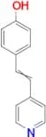4-[2-(PYRIDIN-4-YL)ETHENYL]PHENOL
