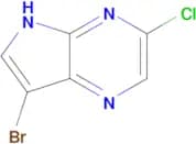 7-BROMO-3-CHLORO-5H-PYRROLO[2,3-B]PYRAZINE