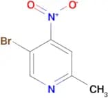 5-BROMO-2-METHYL-4-NITROPYRIDINE