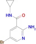 2-AMINO-5-BROMO-N-CYCLOPROPYLNICOTINAMIDE