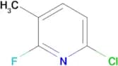 6-CHLORO-2-FLUORO-3-METHYLPYRIDINE