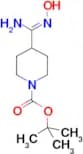 TERT-BUTYL 4-[(Z)-AMINO(HYDROXYIMINO)METHYL]PIPERIDINE-1-CARBOXYLATE