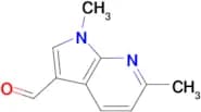 1,6-DIMETHYL-1H-PYRROLO[2,3-B]PYRIDINE-3-CARBALDEHYDE