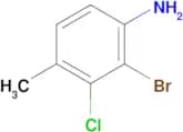 2-BROMO-3-CHLORO-4-METHYLBENZENAMINE