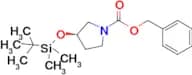 (R)-BENZYL 3-(TERT-BUTYLDIMETHYLSILYLOXY) PYRROLIDINE-1-CARBOXYLATE