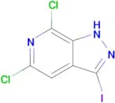 5,7-DICHLORO-3-IODO-1H-PYRAZOLO[3,4-C]PYRIDINE