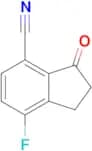 7-FLUORO-3-OXO-2,3-DIHYDRO-1H-INDENE-4-CARBONITRILE
