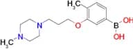 4-METHYL-3-(3-(4-METHYLPIPERAZIN-1-YL)PROPOXY)PHENYLBORONIC ACID