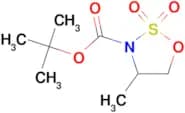 TERT-BUTYL 4-METHYL-1,2,3-OXATHIAZOLIDINE-3-CARBOXYLATE 2,2-DIOXIDE