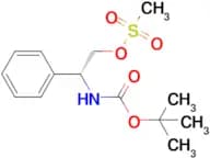 Carbamic acid, N-[(1R)-2-[(methylsulfonyl)oxy]-1-phenylethyl]-, 1,1-dimethylethyl ester