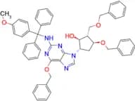 Cyclopentanol, 5-[2-[[(4-methoxyphenyl)diphenylmethyl]amino]-6-(phenylmethoxy)-9H-purin-9-yl]-3-(p…