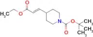 1-Piperidinecarboxylic acid, 4-[(1E)-3-ethoxy-3-oxo-1-propen-1-yl]-, 1,1-dimethylethyl ester