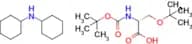 D-Serine, N-[(1,1-dimethylethoxy)carbonyl]-O-(1,1-dimethylethyl)-, compd. with N-cyclohexylcyclohe…