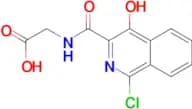 N-[(1-Chloro-4-hydroxy-3-isoquinolinyl)carbonyl]glycine