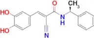 (2E)-2-Cyano-3-(3,4-Dihydroxyphenyl)-N-[(1S)-1-Phenylethyl]-2-Propenamide