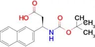 (R)-3-((tert-Butoxycarbonyl)amino)-3-(naphthalen-2-yl)propanoic acid