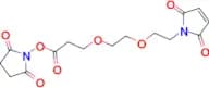 2,5-dioxopyrrolidin-1-yl 3-(2-(2-(2,5-dioxo-2H-pyrrol-1(5H)-yl)ethoxy)ethoxy)propanoate
