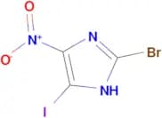 2-Bromo-5-iodo-4-nitro-1H-imidazole