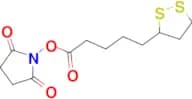 2,5-Pyrrolidinedione, 1-[[5-(1,2-dithiolan-3-yl)-1-oxopentyl]oxy]-