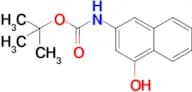 Carbamic acid, (4-hydroxy-2-naphthalenyl)-, 1,1-dimethylethyl ester