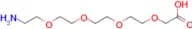 3,6,9,12-Tetraoxatetradecanoic acid, 14-amino-