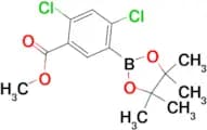 methyl 2,4-dichloro-5-(4,4,5,5-tetramethyl-1,3,2-dioxaborolan-2-yl)benzoate