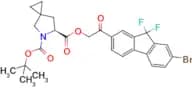5-Azaspiro[2.4]heptane-5,6-dicarboxylic acid, 6-[2-(7-broMo-9,9-difluoro-9H-fluoren-2-yl)-2-oxoeth…