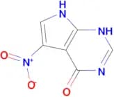 5-nitro-1H,4H,7H-pyrrolo[2,3-d]pyrimidin-4-one