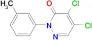 4,5-Dichloro-2-m-tolylpyridazin-3(2H)-one