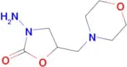 2-Oxazolidinone, 3-amino-5-(4-morpholinylmethyl)-
