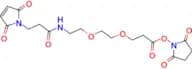 (2,5-dioxopyrrolidin-1-yl) 3-[2-[2-[3-(2,5-dioxopyrrol-1-yl)propanoylamino]ethoxy]ethoxy]propanoate