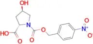 1,2-Pyrrolidinedicarboxylic acid, 4-hydroxy-, 1-[(4-nitrophenyl)methyl]ester, (2S,4R)-
