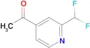 1-[2-(difluoromethyl)pyridin-4-yl]ethan-1-one